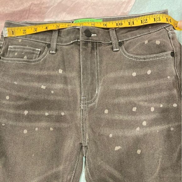 Sandrine Rose X Free People Gray Polka Dot Skinny Jeans.Size 27 - Picture 14 of 14